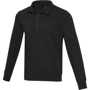 Logotrade Logogeschenke das Foto: Tin Aware™ Pullover mit Half-Zip Reißverschluss aus recyceltem Material Unisex