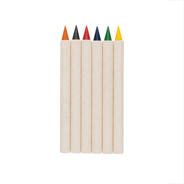 Logotrade werbemittel das Foto: Micki GRS Infinity 6-teiliges Buntstift-Set