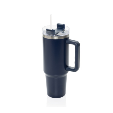 Logotrade Logogeschenke das Foto: Stadley Becher aus RCS recyceltem Sainless Steel 1200ml
