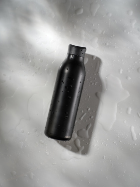 Logotrade werbemittel das Foto: Avira Alok 600ml Wasserflasche aus RCS rec. 360 Stahl