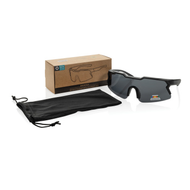 Logotrade Werbegeschenke das Foto: SproShield RCS Sportbrille mit polarisierten Gläsern