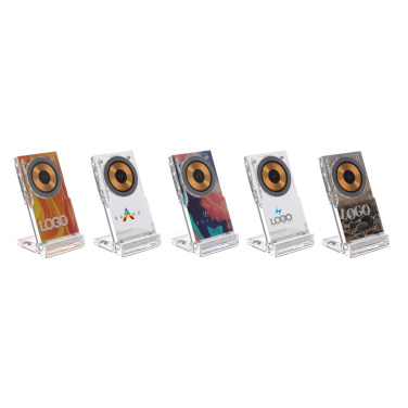 Logotrade Werbeartikel das Foto: Magcharge 15W magnetische Wireless-Charging-Stand