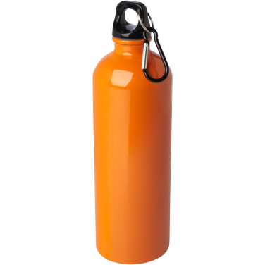 Logotrade werbemittel das Foto: Oregon 750 ml RCS-zertifizierte, einwandige Trinkflasche aus Edelstahl mit Karabinerhaken