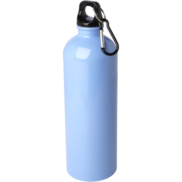 Logotrade werbemittel das Foto: Oregon 750 ml RCS-zertifizierte, einwandige Trinkflasche aus Edelstahl mit Karabinerhaken