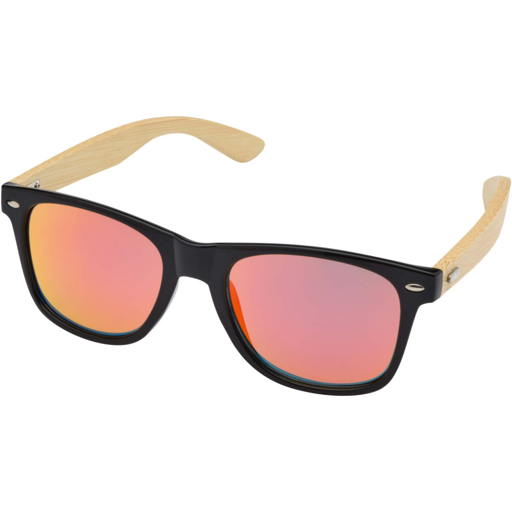 Logotrade Firmengeschenke das Foto: Hue Sonnenbrille mit Bambusbügeln