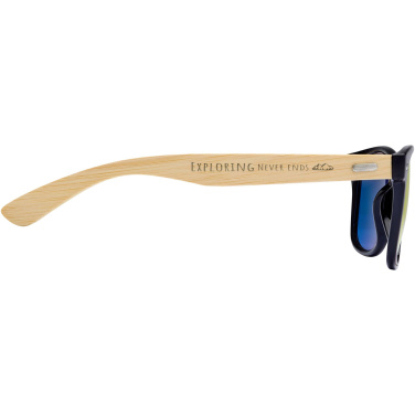 Logotrade Werbegeschenke das Foto: Hue Sonnenbrille mit Bambusbügeln