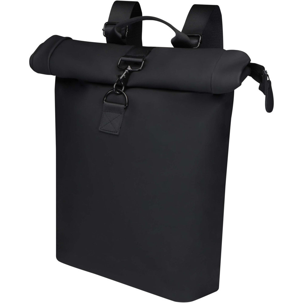 Logotrade werbemittel das Foto: Turner 15,6" GRS-recycelter Rolltop Laptop-Rucksack 12 L