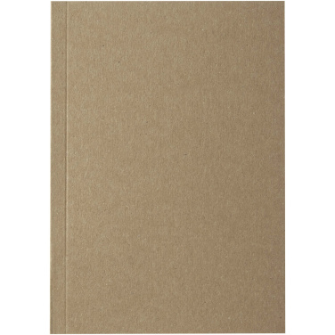 Logotrade Firmengeschenke das Foto: Novella Austen A6 Softcover Notizbuch aus recyceltem Kraftpapier – 100 Blatt