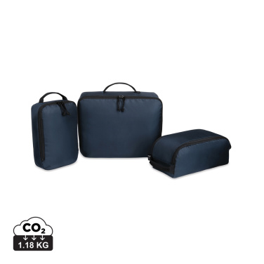 Logotrade Geschäftsgeschenke das Foto: Renew AWARE™ rPET 3-teiliges Packing-Cube-Set