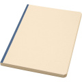 Liliana A5 Zuckerrohr und RPET Softcover Notizbuch, Ozeanblau
