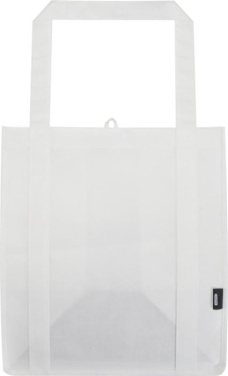 Logotrade Geschäftsgeschenke das Foto: Liberty Tragetasche mit hartem Boden aus recyceltem GRS Non Woven 6 L