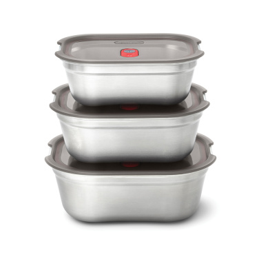 Logotrade Logogeschenke das Foto: Black+Blum 3-tlg. Mealprep Box Set - klein, medium, groß