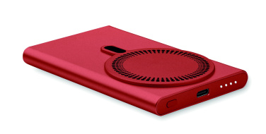 Logotrade Werbegeschenke das Foto: Powerbank mit Ladestation 15W