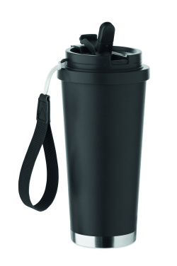 Logotrade Firmengeschenke das Foto: Doppelwandiger Trinkbecher 500m