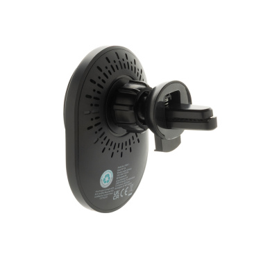 Logotrade werbemittel das Foto: PowerCruze magnetischer 15W Autohalter aus RCS rec. ABS