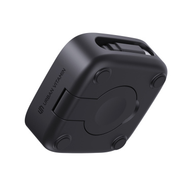 Logotrade Firmengeschenke das Foto: Urban Vitamin Goleta 2-in-1 15W Magnetic Wireless Charger