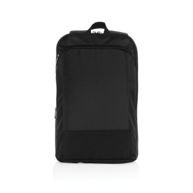 Logotrade Werbeartikel das Foto: Flexpack Aware™ Expandable Slim RPET 15,6" Laptop-Rucksack