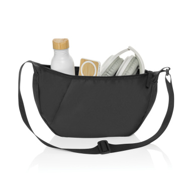 Logotrade Werbegeschenke das Foto: Crescent XL AWARE™ RPET Half-Moon Sling Tasche