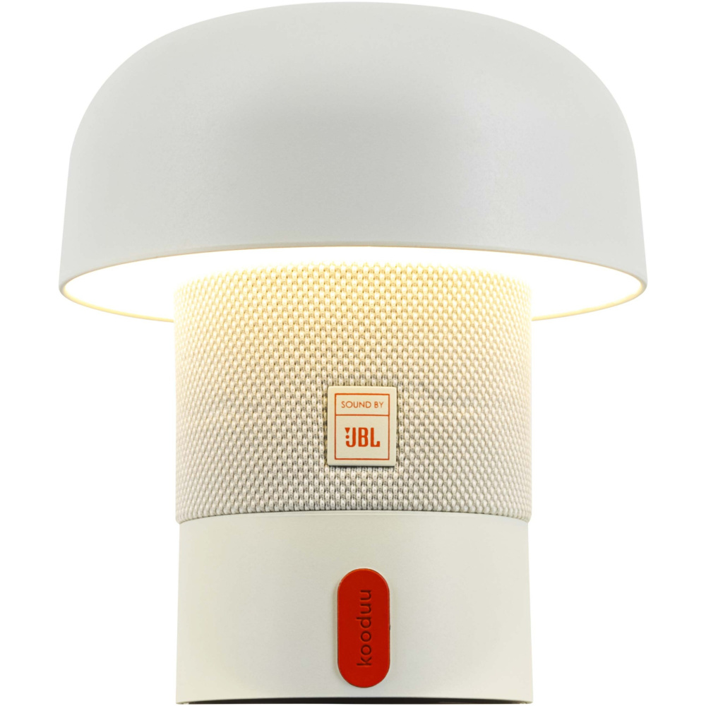 Logotrade werbemittel das Foto: Kooduu Sensa Play Mini Tragbarer JBL Lautsprecher mit Leuchte