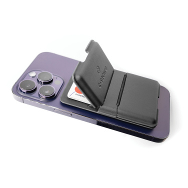 Logotrade Logogeschenke das Foto: C-Secure MagSafe Phone-Wallet