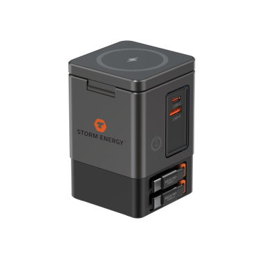 Logotrade werbemittel das Foto: Urban Vitamin Sacramento 105W GaN Charger mit einz. Kabeln