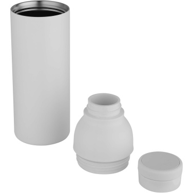Logotrade Geschäftsgeschenke das Foto: Illuminate 650 ml RCS doppelwandige Isolierflasche aus recyceltem Edelstahl