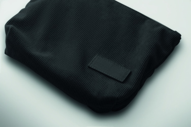 Logotrade Geschäftsgeschenke das Foto: Kosmetiktasche Kord-Polyester