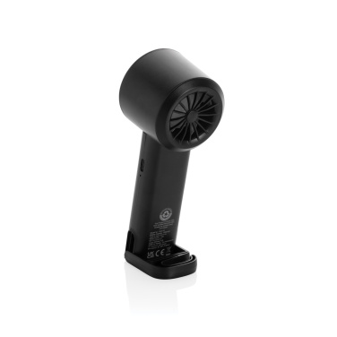 Logotrade Firmengeschenke das Foto: Twist wiederaufladbarer tragbarer Ventilator aus RCS rABS