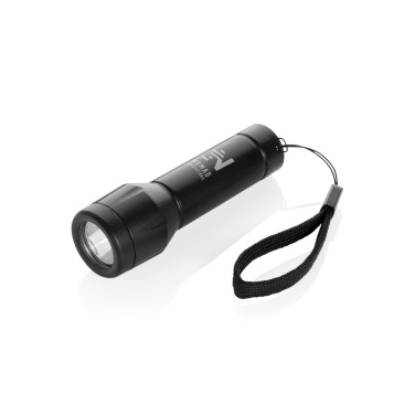 Logotrade Logogeschenke das Foto: Flara USB-aufladbare Taschenlampe aus RCS recyceltem ABS
