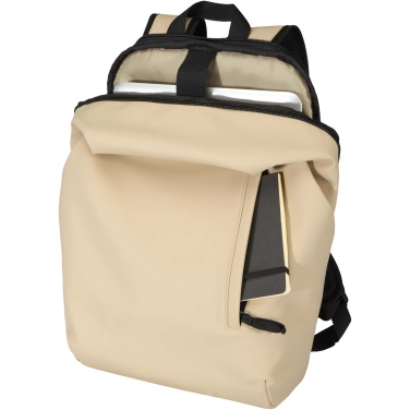 Logotrade Geschäftsgeschenke das Foto: Resi Plus 15" GRS recycelter diebstahlsicherer Rucksack 18L