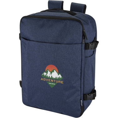 Logotrade Werbeartikel das Foto: Libra 17" GRS recycelter Kabinenrucksack 25L