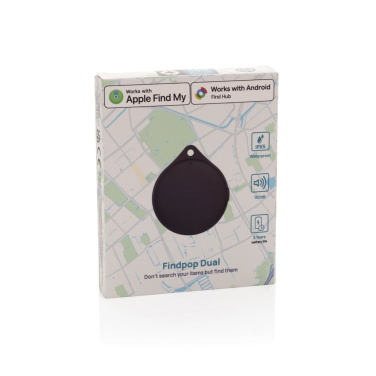 Logotrade werbemittel das Foto: Findpop Dual IPX5 Artikelfinder aus RCS recyceltem ABS