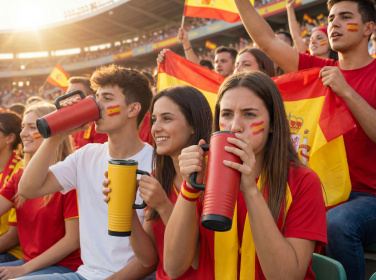 Logotrade Werbeartikel das Foto: Howler Cup w handle 700ml