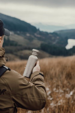 Logotrade Geschäftsgeschenke das Foto: Nordic Drift Trail Ultraleichte Titan-Wasserflasche 600ml