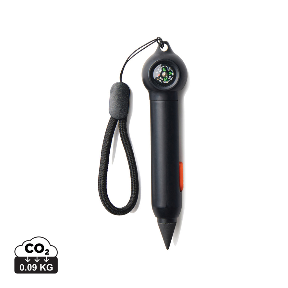 Logotrade Geschäftsgeschenke das Foto: Nordic Drift Trial RCS Infinity Pocket-Pen mit Kompass