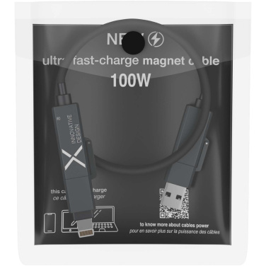Logotrade werbemittel das Foto: SCX.design C59 100 W magnetisches Silikon Ladekabel