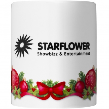 Logo trade promotional giveaways image of: Pic 330 ml ceramic sublimation mug