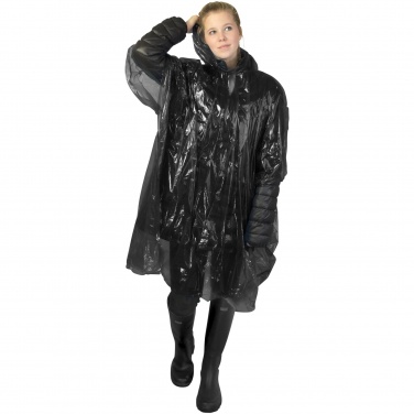 Logotrade promotional gift image of: Ziva disposable rain poncho with storage pouch