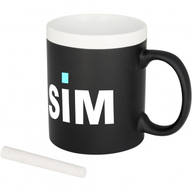 Logotrade promotional giveaway picture of: Chalk-write 330 ml ceramic mug