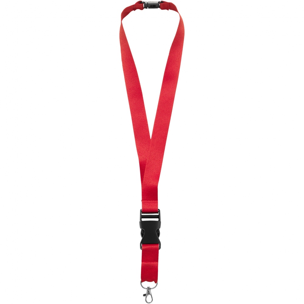 Logotrade promotional giveaways photo of: Yogi lanyard detachable buckle break-away closure