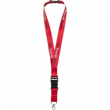 Logo trade advertising products picture of: Yogi lanyard detachable buckle break-away closure