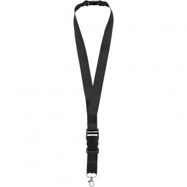 Logo trade advertising product photo of: Yogi lanyard detachable buckle break-away closure