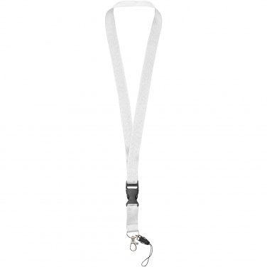 Logo trade promotional gift photo of: Sagan phone holder lanyard with detachable buckle