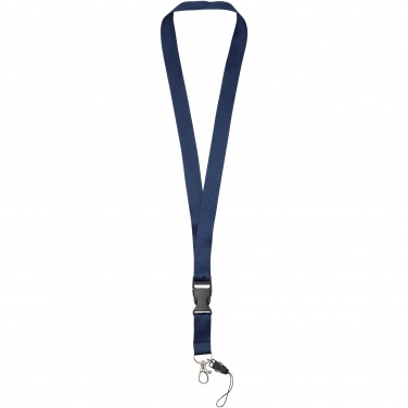 Logo trade promotional merchandise image of: Sagan phone holder lanyard with detachable buckle