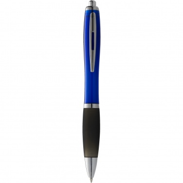 Logotrade business gifts photo of: Nash ballpoint pen coloured barrel and black grip