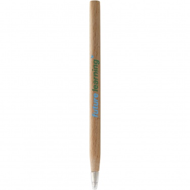 Logo trade promotional products picture of: Arica wooden ballpoint pen