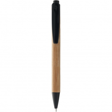 Logo trade promotional products image of: Borneo bamboo ballpoint pen