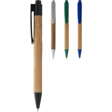 Logo trade promotional product photo of: Borneo bamboo ballpoint pen