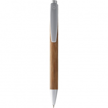Logo trade promotional product photo of: Borneo bamboo ballpoint pen
