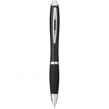 Logotrade corporate gift picture of: Nash ballpoint pen with coloured barrel and grip
